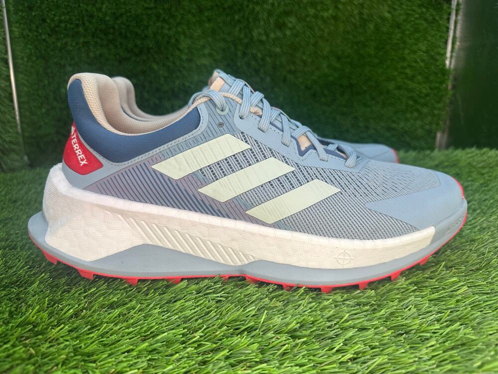 Adidas Terrex Soulstride Ultra IH3794 Athletic Shoes Men's 11.5 Gray Mesh Trail